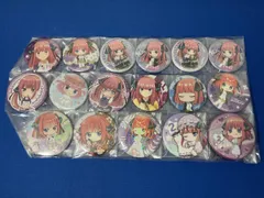 五等分の花嫁 缶バッジシリーズ(中野二乃) 17個詰め合わせセット