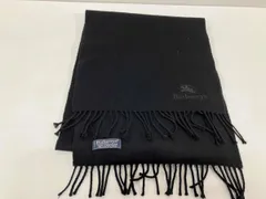 Burberrys バーバリー マフラー  カシミヤ ブラック