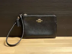 COACH コーチ ポーチ&リストレット レザー レディース 52392 ブラック