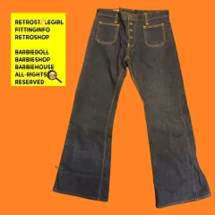 1538ウォッシュデニム ズボン ヴィンテージデニムショップ 時デニム ヴィンテージデニム ライトブルー インディゴ ストレート LEVI'S