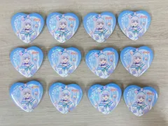 ◆【12個セット】わんだふるぷりきゅあ！ キュアニャミー イベントオリジナル ハート缶バッジ