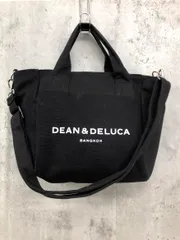 DEAN＆DELUCA ディーン＆デルーカ バンコク ショルダー トート バッグ 黒 ■■ レディース