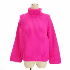 ミカーレミカーレ micalle micalle ニット セーター 長袖 タートルネック 厚手 プルオーバー ピンク