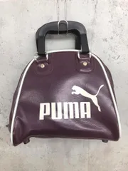 PUMA プーマ ヴィンテージ ミニボストン カバン ９０S バッグ パープル ■■ レディース