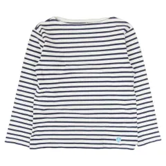 ORCIVAL オーシバル 937576 ボーダー 長袖 Tシャツ カットソー バスクシャツ ネイビー系 サイズ表記無【中古】