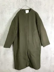 新品未使用　ELENDEEK ノーカラー コクーンコート 01 ELENDEEK（エレンディーク）の「クルーネックコクーンコート（ノー