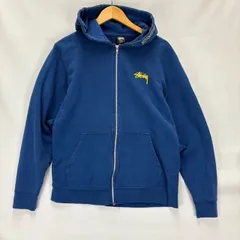 Stussy ジップアップ ロゴプリントパーカー サイズⅬ 07122905 01