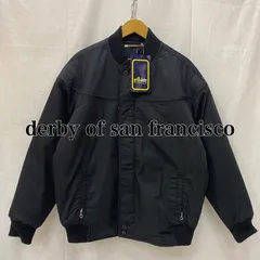 最終値下げ‼️DERBY OF SANFRANCISCO Black×Gold 予約販売】NEW DERBY OF SAN FRANCISCO BLACK×GOLD JACKET - MATIN