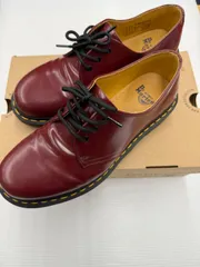 Dr.Martens ドクターマーチン　1461 3ホールシューズ　革靴  チェリーレッド UK8 箱付き