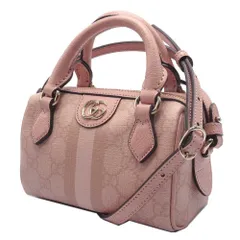 【新品】グッチ バッグ ボストンバッグ GUCCI MINI BAG OPHIDIA GGマーモント GGスプリーム ウェビングライン ミニボストン 2WAY 斜め掛け 781490 FAD03 6241ブティックライン レディース 送料無料