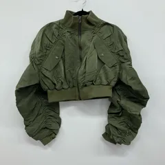 【イオン広店】 中古 atmos | アトモス ミリタリージャケット Gather Military MA-1 25SS-TAJK03 カーキ 【110】