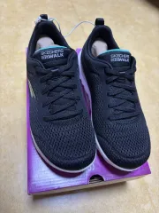 SKECHERS スケッチャーズ ゴーウォーク ブラック レディース スニーカー 230mm