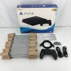 05w17935T 【完品 PS4】PlayStation4 本体 箱あり CUH-2200A 500GB ジェットブラック ＊動作確認/初期化済み＊ 【中古品】