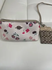 送料無料！！COACH ポーチ＆パスケース2点セット　#71229MOAMT