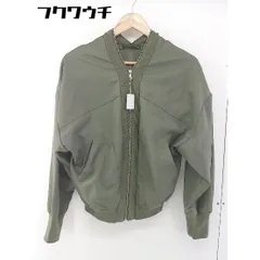◇ Sugar spoon シュガー スプーン 長袖 ジップアップ ジャケット サイズF カーキ系 レディース 【中古】 【1105280007585】