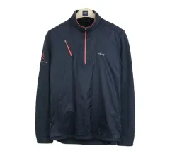 19522 ルイカステル 防風 長袖Tシャツ 100 メンズ ゴルフウェア トップス ブランド古着