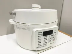 ■新品未使用 アイリスオーヤマ 電気圧力鍋 PC-MA3-W 調理器具 かんたん調理 キッチン ホワイト 2021年製 通電確認済み 箱有(他1301)