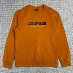 CHASEスカル ボリューム 刺繍 起毛 スウェット