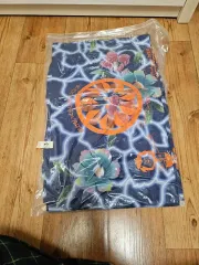 新品 日本伝統 浴衣 ネイビー 花柄