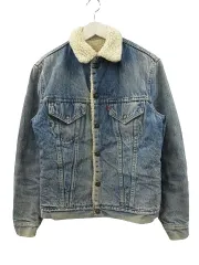リーバイス Levi's 70s デニム ボアジャケット USA製 52刻印 ヴィンテージ 38 ライトブルー