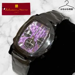 未使用品／サルバトーレマーラ／SALVATORE　MARRA／10thAnniversary／10周年記念モデル／クオーツ／メンズ／腕時計／ギフトボックス／高級感／美品