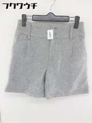 ◇ SOLIDO ソリード 起毛 ハーフ ショート パンツ サイズ01 グレー レディース  【1109070007632】