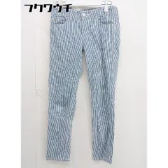 ◇ BEAUTY & YOUTH ビューティアンドユース UNITED ARROWS ストライプ パンツ サイズS ブルー系 レディース  【1109140014201】