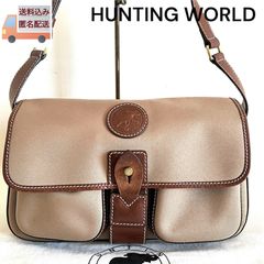 HUNTING WORLD ハンティングワールド ショルダーバッグ サファリ
