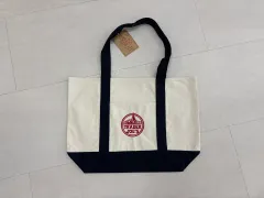 トレーダージョーズ キャンバス トートバッグ ネイビー