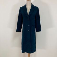 CLOSSHI クロッシー 起毛ロングコート 深緑 ダークグリーン M - メルカリ