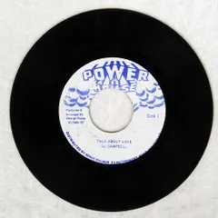 ジャマイカ盤 AL CAMPBELL/TALK ABOUT LOVE/POWER-HOUSE NONE 7 □