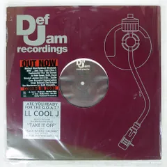 米 US盤 LL COOL J/TAKE IT OFF / BACK WHERE I BELONG/DEF JAM DEFF151431 12