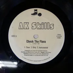 ジャンク,米 US盤 AK SKILLS/CHECK THA FLAVA/TRU CRIMINAL CRIM001 12