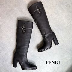 FENDI フェンディ モンスターブーツ コンバットブーツ スタッズ