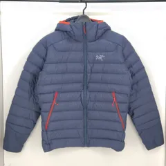 05w17991 アークテリクス ARC'TERYX セリウム LT フーディ Cerium LT Hoody ネイビー S 中国製 メンズ ダウンジャケット ナイロン 20E3725 【中古品】