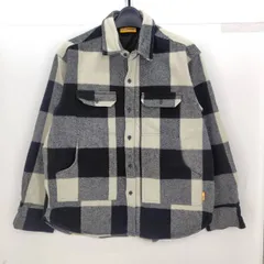 05w17993 グリップスワニー GRIP SWANY フランネルフィールドシャツ FLANNEL FIELD SHIRT グレー L 中国製 メンズ 長袖シャツ コットン GSC-64 【中古品】