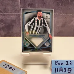 2018 Topps UEFA Champions League Andrea Barzagli 50/75 Juventus Meaningful Material ジャージ カード