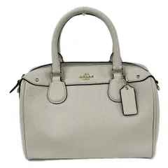 COACH(コーチ) ハンドバッグ ミニベネット サッチェル F57521 ベージュ ミニボストン レザー