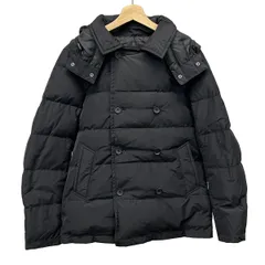 PLS+T(PLST)(プラステ) ダウンジャケット サイズM メンズ - 黒 長袖/ジップアップ/ダブル/秋/冬