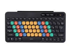 新品 エレコム ワイヤレスキーボード 無線 2.4GHz 子供用 パソコン学習 TK-FS10DMKBK