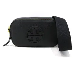 【三重本店】 中古 Tory Burch | トリーバーチ ショルダーバッグ カメラバッグ ブラック 【122】