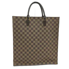LOUIS VUITTON サックプラ トートバッグ ダミエ エベヌ N51140