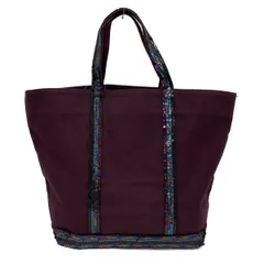 vanessa bruno(ヴァネッサブリューノ) トートバッグ - ボルドー スパンコール