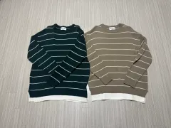 レイヤード ニット Tシャツ 2点 L XL