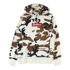 SUPREME (シュプリーム) 16AW BOX LOGO HOODED SWEATSHIRTS ボックスロゴフーディー プルオーバースウェットパーカー カモフラ マルチカラー