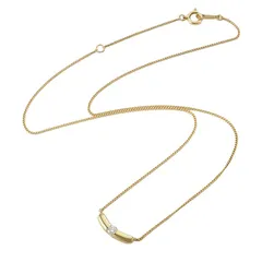 ヴァンドーム青山 VENDOME AOYAMA K18 ダイヤモンド 0.11ct ネックレス 仕上済