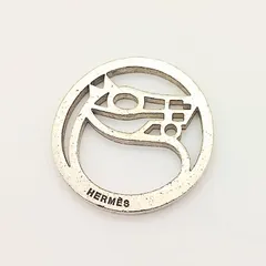 エルメス　HERMES　キーホルダー　ホース　　シュバル　ペンダントトップ　SILVER　シルバー925