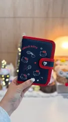 ハローキティ ウサハナ シナモロール デニム シール バインダー