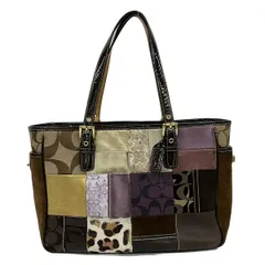 COACH(コーチ) トートバッグ ホリデーパッチワークギャラリートート