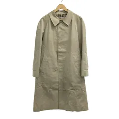 Aquascutum(アクアスキュータム) コート メンズ - ベージュ 長袖/春/秋